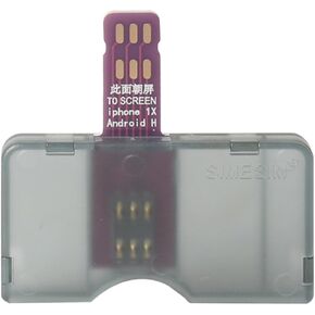 for Apple and Android Cell Phones Quick SIM Card Replacement or Activation External Card Slot for Cell Phones SIM Card Converter Adapter