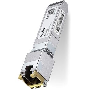 ipolex 10G SFP+ RJ45 Copper Transceiver, 10GBase-T RJ-45 SFP+ Module, Compatible for Netgear AXM765 (CAT6a/CAT7, 30m)