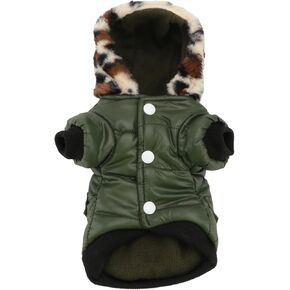 Dog Coats Puppy Hoodie Puppy Clothes Dog Fleece Dog Vest Dog Apparel Dog Hoodie Dog Jacket Dog Outfits Puppy Outfits Cotton Coat Pet