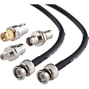 BNC Cable 75FT, 50Ohm RG58 Coaxial BNC Male to BNC Male Extension in Kuwait