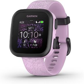 Garmin Bounce™, Kids Smartwatch, Two-Way Text and Voice Messaging, Location Tracking, Black Camo