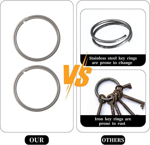 Titanium Quick Release Keychain Key Rings for Keychains Detachable Key Chains Men Carabiner Keychain Ring Car Key Chain Titanium Key Rings Pull Apart Key Rings for Men and Women in Saudi Arabia