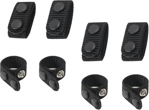 Tactical Duty Belt Keeper, Nylon Double Snaps for 1.5"/1.75"/ 2"/2.25" Wide Military Equipment Fixing Security Belt in Saudi Arabia