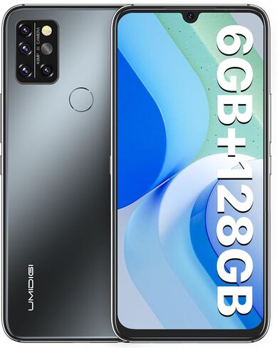 UMIDIGI A9 Pro Unlocked Cell Phone, Helio P60, 6GB+128GB Expandable 256GB, 6.3 Inch FHD Touch Screen, Double-Sided 2.5D Curved Glass, 48MP Quad Camera, 4150mAh, Dual SIM 4G Volte in Saudi Arabia
