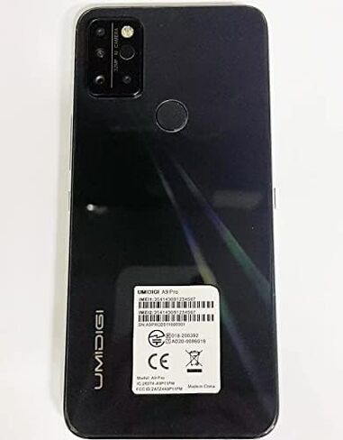 UMIDIGI A9 Pro Unlocked Cell Phone, Helio P60, 6GB+128GB Expandable 256GB, 6.3 Inch FHD Touch Screen, Double-Sided 2.5D Curved Glass, 48MP Quad Camera, 4150mAh, Dual SIM 4G Volte in Saudi Arabia