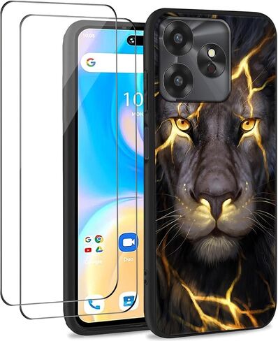 QUIETIP Case Compatible with UMIDIGI G6 5G with Screen Protector,Shockproof Protective Cover,Mandala in Saudi Arabia
