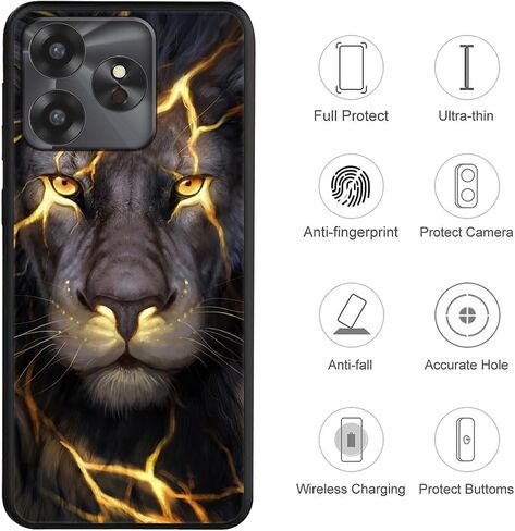 QUIETIP Case Compatible with UMIDIGI G6 5G with Screen Protector,Shockproof Protective Cover,Mandala in Saudi Arabia