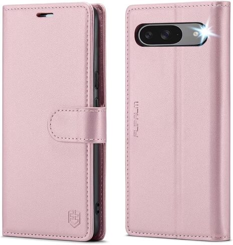 for Google Pixel 9 5G/Pixel 9 Pro 6.3" Wallet Case with RFID Blocking Credit Card Holder, PU Leather Folio Flip Kickstand Protective Shockproof Cover Women Men for Pixel 9/9Pro Phone case (Purple) in Kuwait