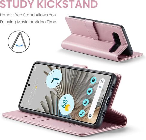 for Google Pixel 9 5G/Pixel 9 Pro 6.3" Wallet Case with RFID Blocking Credit Card Holder, PU Leather Folio Flip Kickstand Protective Shockproof Cover Women Men for Pixel 9/9Pro Phone case (Purple) in Kuwait