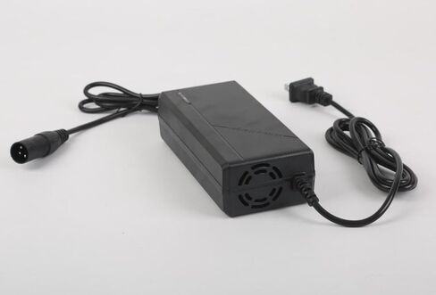 54.6V 3A Lithium Battery Charger AC Adapter Power Supply for 48V Lithium Li-ion Batteries Pack with 3 Pin XLR Plug in Kuwait