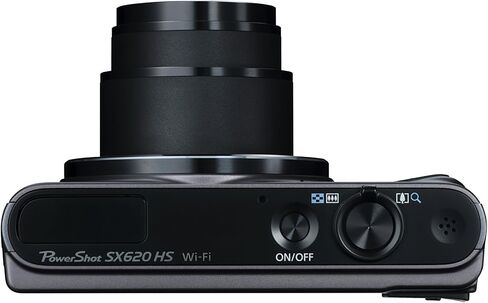 Canon PowerShot SX620 Digital Camera w/25x Optical Zoom - Wi-Fi & NFC Enabled (Black) (Renewed) in Saudi Arabia