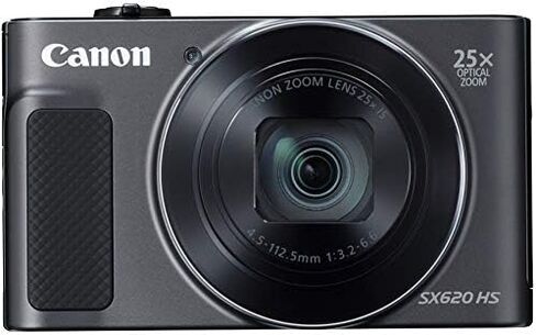 Canon PowerShot SX620 Digital Camera w/25x Optical Zoom - Wi-Fi & NFC Enabled (Black) (Renewed) in Saudi Arabia