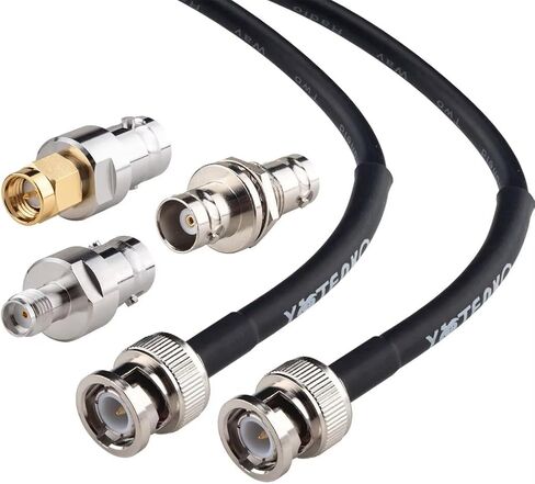 BNC Cable 75FT, 50Ohm RG58 Coaxial BNC Male to BNC Male Extension in Kuwait