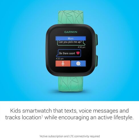Garmin Bounce™, Kids Smartwatch, Two-Way Text and Voice Messaging, Location Tracking, Black Camo in Kuwait