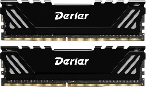DDR4 RAM 32GB Kit (2x16GB) 3200MHz Desktop Computer Memory Module CL20 XMP 2.0 Overclockable Memory UDIMM for Gaming, Streaming, and Professional Work - Black in Saudi Arabia