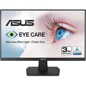 ASUS 27" 4K Eye Care Monitor (VY27UQ) - UHD (3840 x 2160), IPS, HDR10, Adaptive Sync, Eye Care Plus, Display Port, HDMI, Speaker, DisplayWidget, Blue Light Filter, Flicker Free, 3yr Warranty