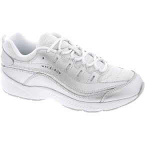 Easy Spirit Women's Romy28 Sneaker, Silver 040, 8.5 X-Wide