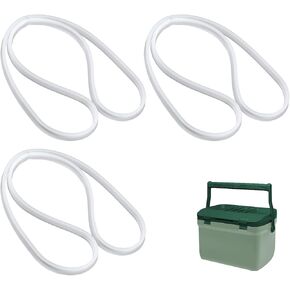 3pcs Cooler Box Sealing Rings, Silicone Cooler Lid Gasket Replacement Part Accessories Compatible with Stanley 16 QT Cooler Box