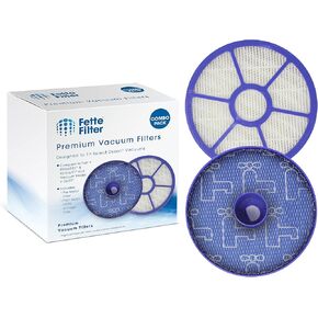 Fette Filter - HEPA Post-Motor Filter & Pre-Motor Filter Compatible for Dyson DC33 (2-pack)