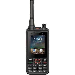 Anysecu W6 Pro 2G+16GB Unlocked POC Radio Global Frequency Band Android Radio Work with ZELLO, Real PTT + DMR UHF Walkie Talkie