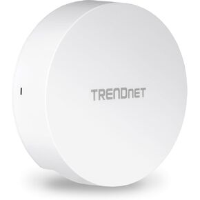 TRENDnet AC1750 Dual Band PoE Access Point, TEW-825DAP, 1300Mbps WiFi AC+450 Mbps WiFi N, WDS Bridge, WDS Station, Repeater Modes, Band Steering, WiFi Traffic Shaping, Up to 8 SSIDs-16 Total, IPv6
