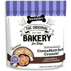 Three Dog Bakery CinnaMutt Roll Crunch