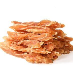 Pawmate Chicken Jerky Twist Strips for Dogs, Natural Healthy Low Fat Real Chicken Cuts Training Dog Treats with Taurine 10.58oz