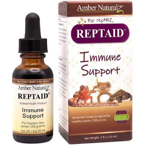 AMBER NATURALZ - REPTAID - Immune Support - for Reptiles Under 250g - 1 Ounce