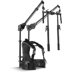 PROAIM Hawk Pro Body Support System for Camera Gimbals. Includes Custom Fit Harness, Telescopic Back Rig Extension & Arms. Payload Range: 1-20kg / 2.2-44lb (ST-PHWK-01)