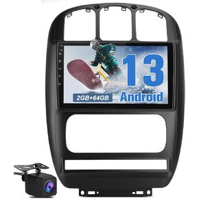 【2+64】 Car Radio Stereo Android 13 for Dodge Caravan Chrysler Town&Country 2001-2007 with CarPlay Android Auto