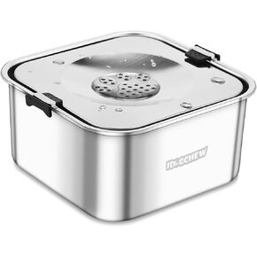 No Spill Water Bowl for Dogs 3L 101oz, Spill Proof Dog Water Bowl Stainless Steel for Large Medium Dogs, No Splash Dog Water Bowl with Non Slip Base