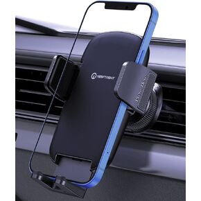 حامل هاتف لسيارتك، مع مشبك تهوية مطور، حامل هاتف قوي للسيارة بدون استخدام اليدين، حامل عالمي للهاتف الخلوي مناسب لهاتف iPhone Android وجميع الهواتف الذكية، أسود داكن in Kuwait