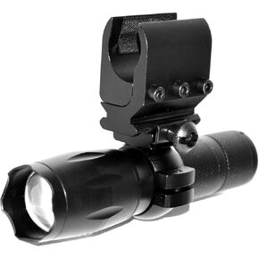 Trinity Tactical Flashlight with Mount for Winchester sxp Defender Pump 12 Gauge Single Rail Adapter Hunting Accessories.