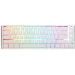 Ducky One 3 SF Pure White 65% Hotswap RGB Mechanical Keyboard (Cherry MX Silver)