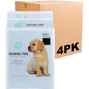 MARTHA STEWART for Pets Training Pads for All Dogs & Puppies | 23" x 23" Puppy Pads, 400 Count Dog Potty Pads | Effective Way to Train Your Dog or Puppy and Keep Your Home Clean (FF10284PCS4)