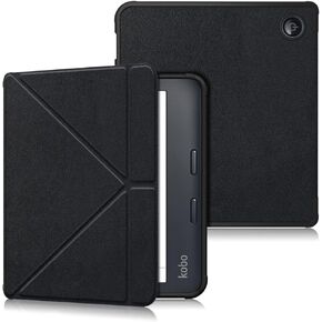 Case Compatible with Kobo Libra Colour & Kobo Libra 2 eReader 7inch,Soft TPU Slim Lightweight Protective Cover with Stand Function,Dark Blue