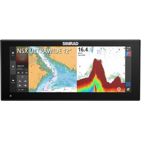 NSX ULTRAWIDE 15" 3015UW Smart Chartplotter/Fishfinder/MFD w/Active Imaging 3-in-1 Transducer and C-MAP Discover X Chart