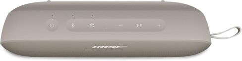 Bose New SoundLink Flex Portable Bluetooth Speaker (2nd Gen), Outdoor Speaker with Hi-Fi Audio, Up to 12 Hours Battery, Waterproof and Dustproof, with Slinger Hard Travel Case & USB Plug (Black) in Kuwait