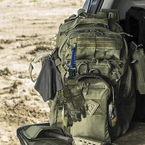 MELOTOUGH Glove Clips Tactical Glove Clip Paracord Work Glove Clip Holder with 2 Alligator Clips for Tactical Backpack,Tool Belt,Outdoor Accessory in Kuwait