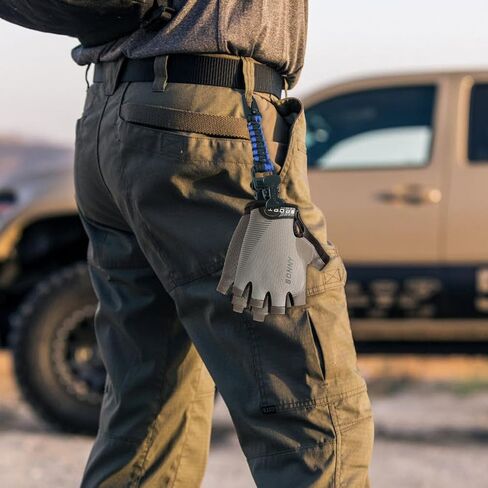MELOTOUGH Glove Clips Tactical Glove Clip Paracord Work Glove Clip Holder with 2 Alligator Clips for Tactical Backpack,Tool Belt,Outdoor Accessory in Kuwait