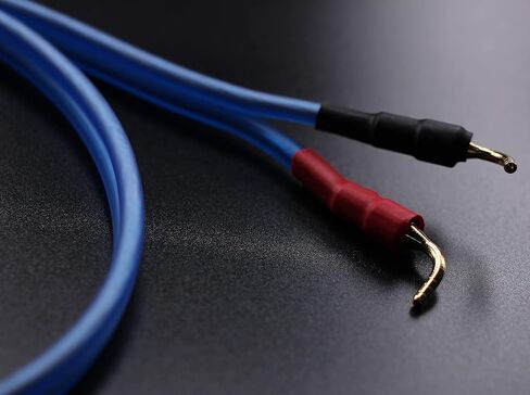 مجموعة زوج واحد من GU-H (قابس 4 دبابيس + 4 قابس موز) سلك مكبر صوت 14 مقياس AWG HiFi 4N OFC. دبوس التوصيل إلى الموز التوصيل. GU-H (4 م (13.12 قدمًا)) in Saudi Arabia