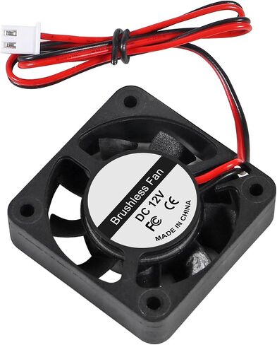 4Pcs 60mm Fan 6015 DC 12V 2.36in Brushless Cooling 60mm x 60mm x15mm Fan Cooler 2 Pin Fan for 3D Printer Extruder DIY Fan Computer CPU Cooling Fan in Saudi Arabia