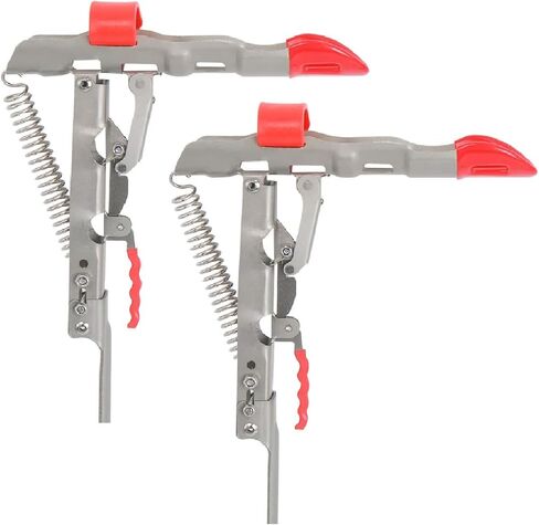 Amarine Made Automatic Spring Fishing Rod Holder 2 Pack Stainless Steel Fishing Pole Stand with Single Spring Loaded Tip-up Action for Ground Support Brackets in Saudi Arabia