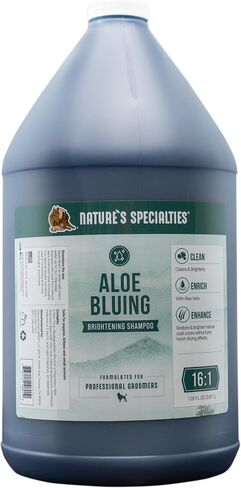شامبو تفتيح بصري من شركة Nature's Specialities للكلاب والقطط، غير سام وقابل للتحلل البيولوجي، 2 أونصة (BLU02) in Saudi Arabia