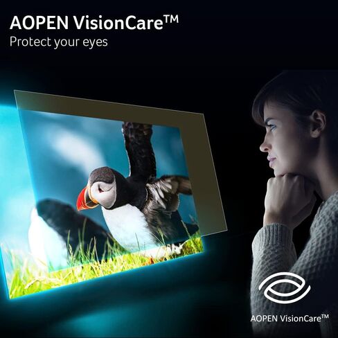 AOPEN by Acer 31.5 Inch 4K UHD ZeroFrame Home & Office Monitor | AMD FreeSync | Ultra-Thin Stylish Design | HDR 10 | 4ms G to G | Low Blue Light | Tilt | DP 1.2 & 2 x HDMI 2.0 in Saudi Arabia