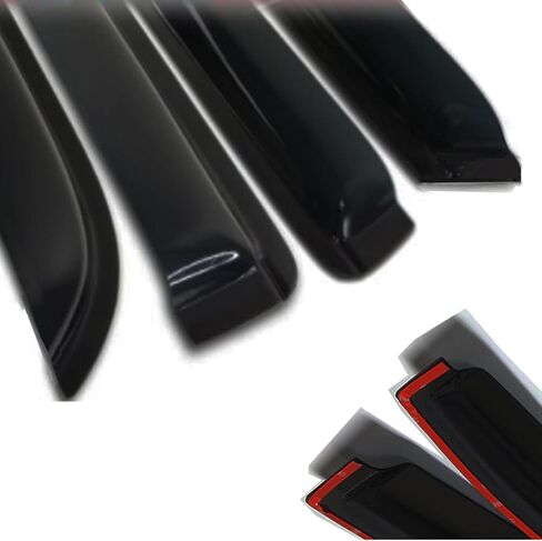Side Window Visor Vent Deflectors Compatible with Mitsubishi Eclipse Cross 2018-2024, Vent Deflector Window Rain Guard Sun Shade Visors, 4PCS Car Accessories 2018 2019 2020 2021 2022 2023 2024 in Saudi Arabia