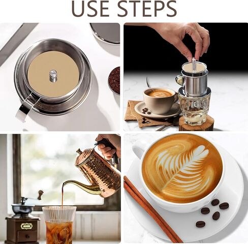 XKDOUS 288 عدد مرشحات القهوة Percolator، 3.75 بوصة مرشحات طبيعية غير مبيضة يمكن التخلص منها للقهوة، مرشحات القهوة القرصية لوعاء القهوة للتخييم in Kuwait