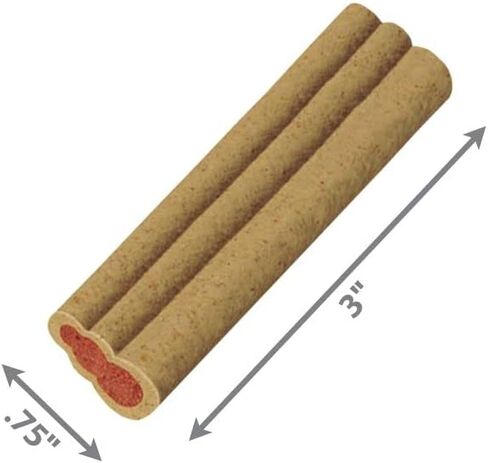 KONG - Ziggies - Teeth Cleaning Dog Treats Classic Rubber Toys - Chicken Flavor for Small Dogs (7 Ounce) in Saudi Arabia