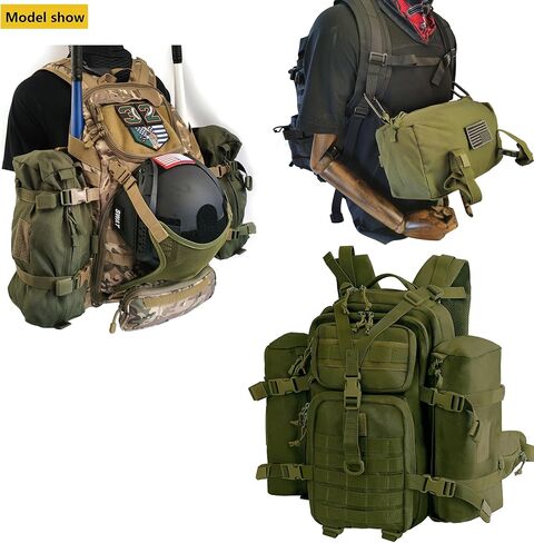 Tactical Pouches Molle Admin Pouches Large Capacity Pouch Carrier Bag in Kuwait