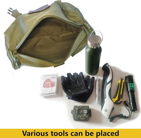 Tactical Pouches Molle Admin Pouches Large Capacity Pouch Carrier Bag in Kuwait